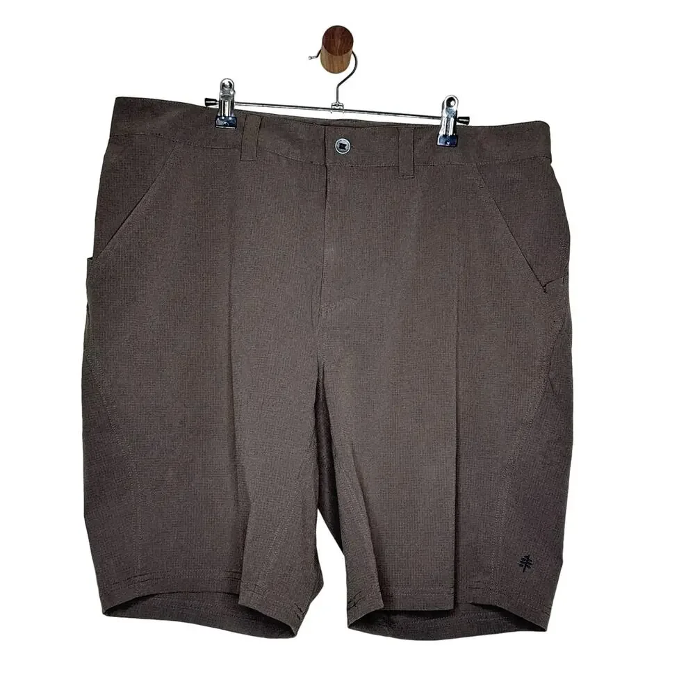 Royal Robbins Mens Convoy Shorts Active Fit in Brown y423008 Size 38x10 - Picture 1 of 4